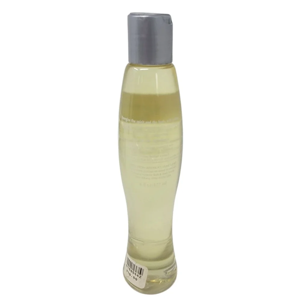 Vtg Bath Body Works Massage Oil Gel 4oz Sheer Vitality Bergamot Juniper Rare New